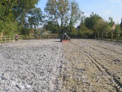 Verbetering bodem rijbak