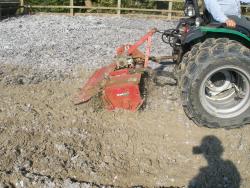 Verbetering bodem rijbak